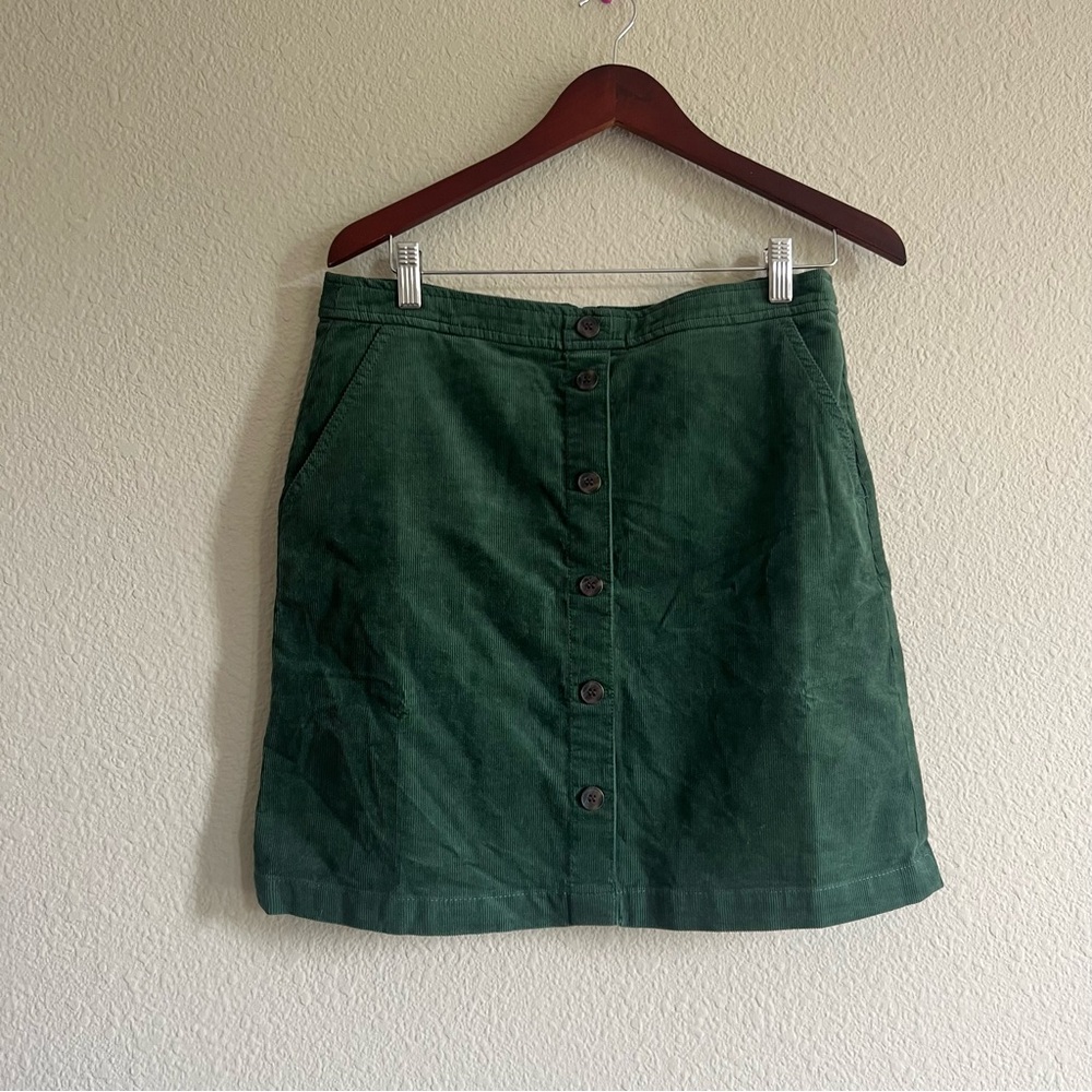 NWT Green J Crew Skirt
